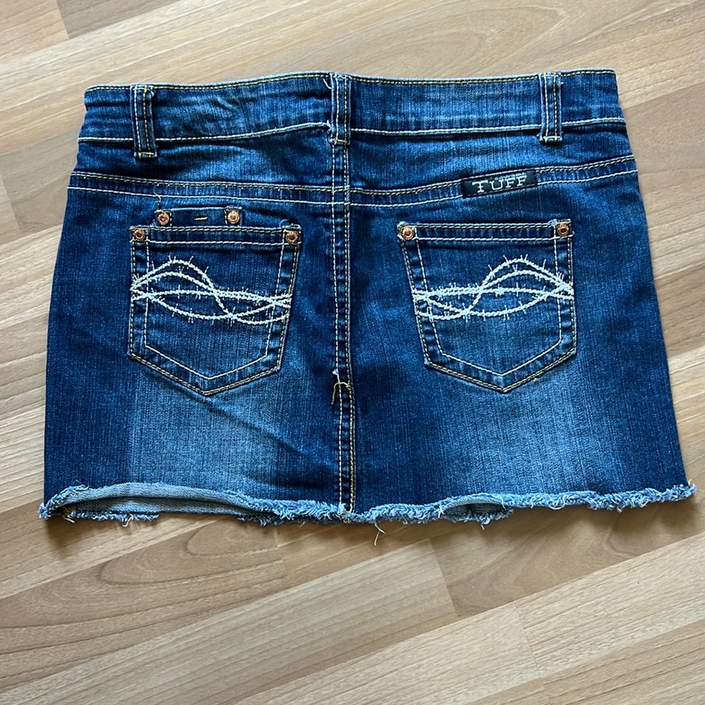 Cowgirl Tuff Denim Skirt
